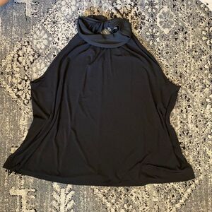 NWT The Limited Split Hem Mock Neck Tank